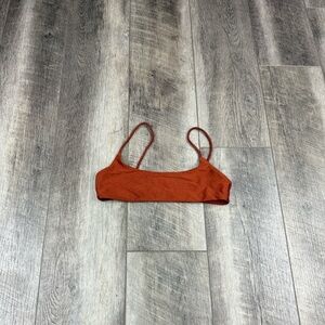 Jade Rust Muse Scoop Bikini Top‎